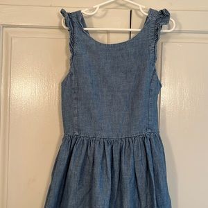 Beautiful size 7 Ralph Lauren Polo girls chambray dress.